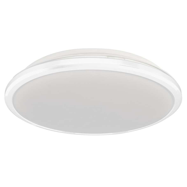 Łazienkowa LAMPA sufitowa TERMA ML6401 Milagro okrągła OPRAWA metalowa LED 18W 4000K plafon IP44 biały