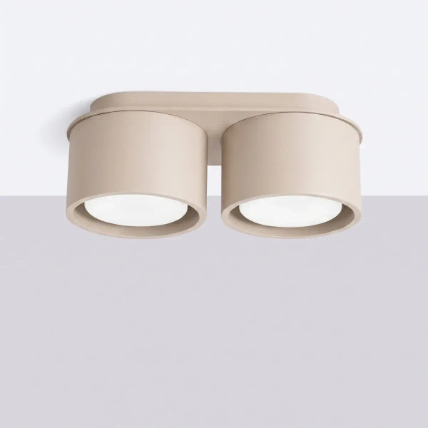 Sufitowa lampa tubki MODO kaszmirowa SL.2447 2xGx53 do salonu