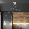 Zwisowa lampa ALTO 34-70906 loftowa metalowy hygge industrialne białe