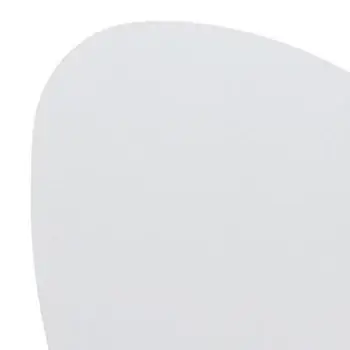 Ledowy kinkiet na ścianę 17024 kamyk do sypialni biały