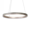 Lampa wisząca glamour podłużna CAMELIA LED 60W 3000K AZ6770 różowa złota