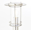 Stojąc lampa do ogrodu York 44785/82 latarnia IP44 stal