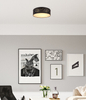 Sufitowa lampa Tunno 15342D 1 nad łóżko LED 20W 3000-4000-6000K czarna