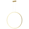 Metalowa lampa wisząca Loop PL0119-85-GD Yaskr LED 39W 3000K ring złota