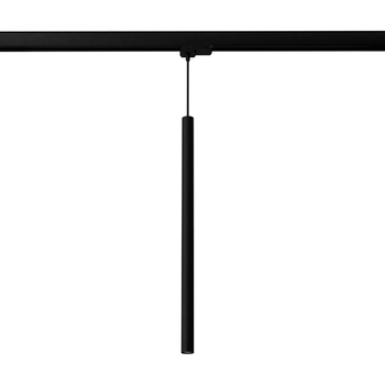 Podłużna lampa wisząca do systemu 3-faz PASTELO MYL.00018 tubka czarna