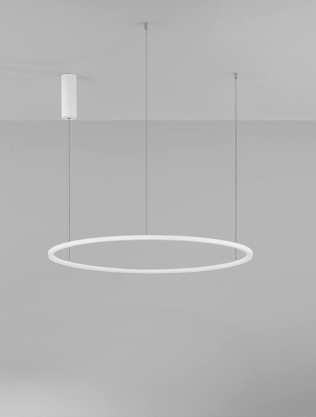 Loftowa lampa wisząca TOLUCA LE42784 do holu LED 48W 3000K biała