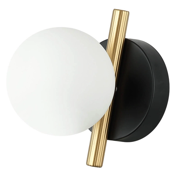 Lampa ścienna kinkiet Reverso WL-5622-1-BK-W złota czarna