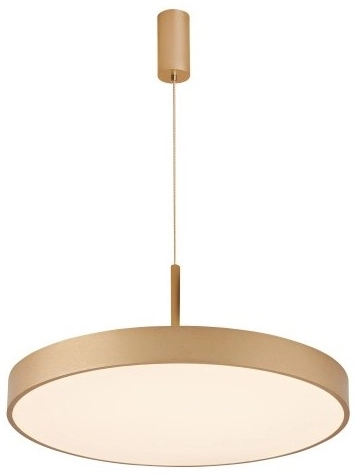 Lampa ledowa z pilotem Marcello AZ5092 60W 3000-6500K biała złota