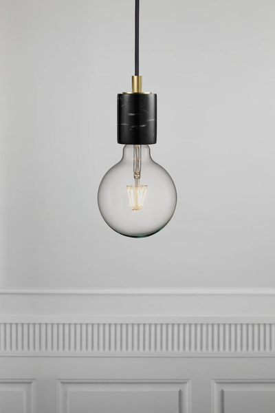 Dekoracyjna lampa wisząca Siv 45883003 Nordlux marmur czarny