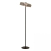 Szklana podłogowa lampa 23055 LED 15W 3000K stojąca czarny