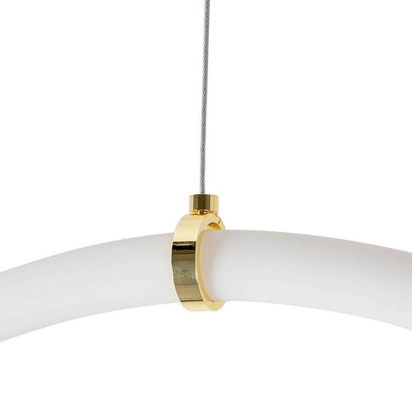 Zwieszana lampa Lasso MSE1501100441 LED 40W 3000-4000K 3m wąż złota biała