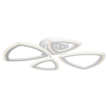 Plafon 4-punktowy W7114-2+2 WT LED 88W metalowe trójkąty białe