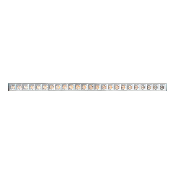Podłużna lampa z diodami do szyn magnetycznych 1131 LED 24W 4000K biała
