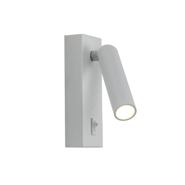 Podłużny kinkiet na ścianę Nova WL-46376-1-WH LED 2,5W 3000K biały