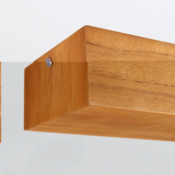 Lampa wisząca Horizon QN-HORIZON-LED-LP-100-TEAK LED 46W 3000K brązowy