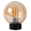 Stołowa lampka kula MONSARAZ 45593/01/62 Lucide bursztynowy
