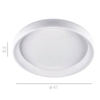Plafon LAMPA sufitowa ALESSIA 5280-832RC-WH-3 Italux ścienna OPRAWA kinkiet LED 32W 3000K okrągły biały
