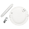 Plafoniera Nestia 4384 Ideus LED 14W 4400K do kuchni okrągła beżowa biały
