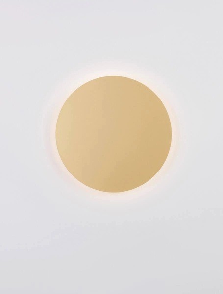 Pokojowa lampa ścienna Chica circle do holu LED 22,5W 3000K złota