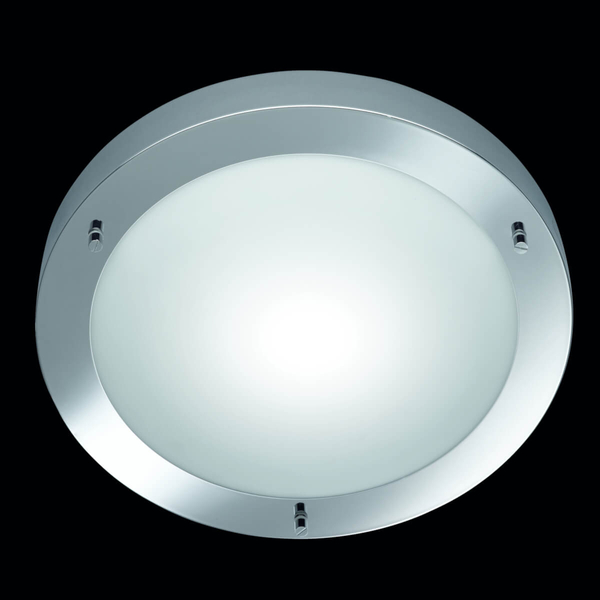 Okrągła lampa sufitowa CONDUS 6801011-06 IP44 szklana chrom