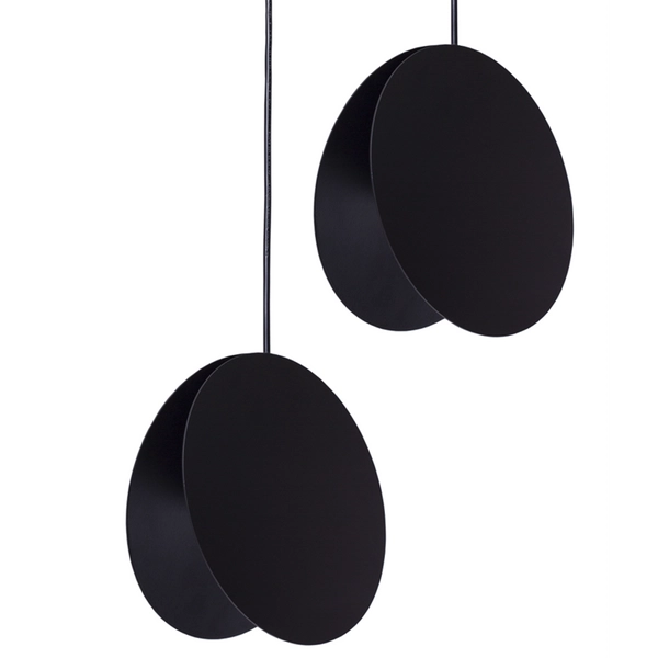 Lampa wisząca okrągła Pills ST-5819 L BLACK L Step nad wyspę czarna