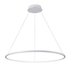 Wisząca lampa ring Vinola PND-56135B-100RPC-WH-3KS4K-TRDIMM Italux LED 58W 3000-4000K biały