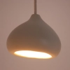 Sypialniana lampa wisząca MAURO 41122 metalowa beżowy