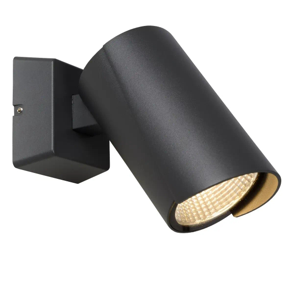 Kinkiet ścienny Manal 27896/12/29 Lucide LED 12W 3000K IP65 tubka antracyt