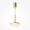 Salonowa lampa wisząca Plato P076PL-L12W3K-BS LED 12W 3000K mosiądz