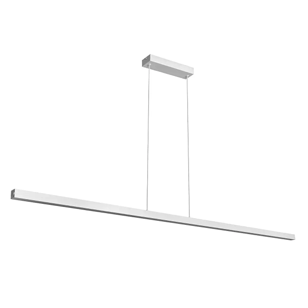 Podłużna lampa wisząca metalowa 1260 LED 21W 3000-600K belka biała