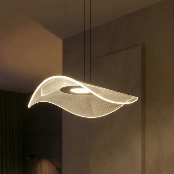 Lampa wisząca nad wyspę metalowa MEDUSA LED 30W 3000K AZ6789 transparentna czarna
