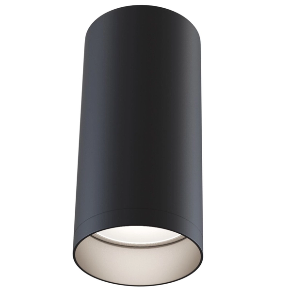 Lampa sufitowa downlight Focus C010CL-01B Maytoni spot tuba czarna