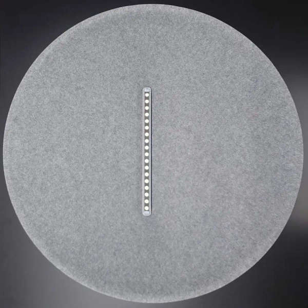Nieregularna wisząca lampa 23173 LED 12W 3000K panele akustyczne szary