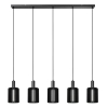 Nowoczesna lampa wisząca Lambres 45410/05/30 na listwie czarna