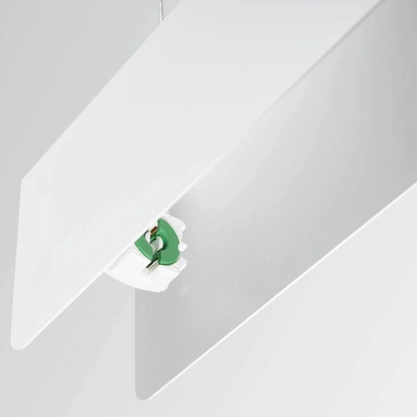 Zwisająca lampa na belce Spark SL.1394 nad wyspę listwa biała