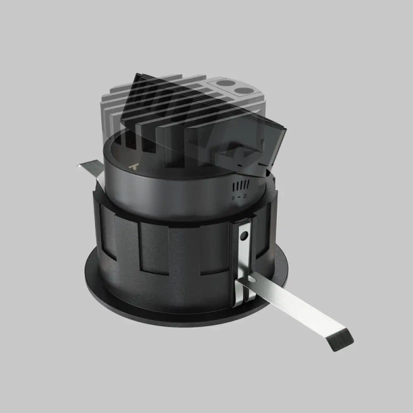 Oprawa sufitowa Wise DL057-10W3K-B LED 10W 3000K czarna