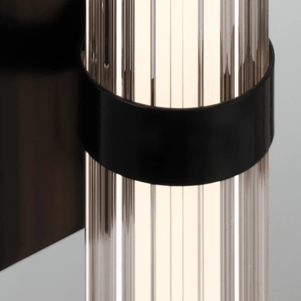 Łazienkowy kinkiet Fayton QN-FAYTON-S-BK LED 14W 3000K IP44 rurka czarny