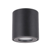 Ogrodowa LAMPA sufitowa ZORBA DWL 03955 Ideus zewnętrzna OPRAWA outdoor tuba metalowa IP54 czarna
