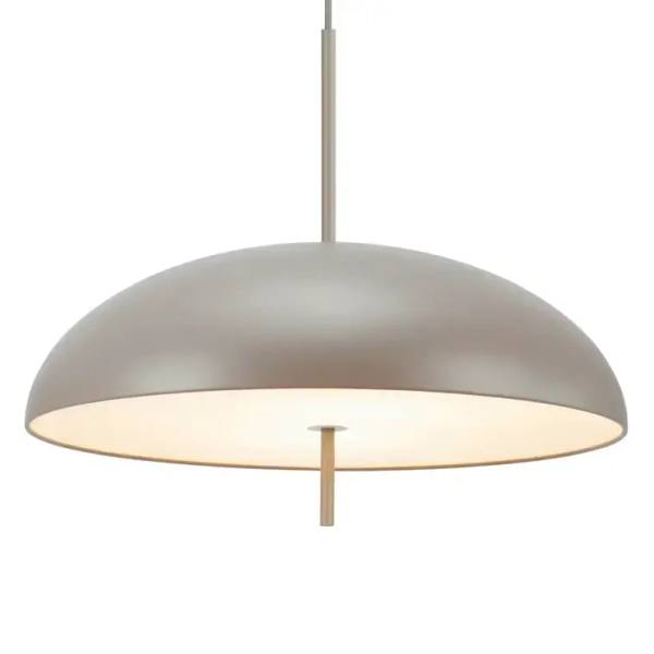 Wisząca lampa do salonu Versale 2220053009 DFTP kopułowa beżowa