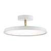 Nasufitowa lampa do salonu Kaito 2320546001 LED 15W 3000K biały