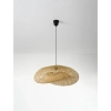 Wisząca lampa do sypialni NULVERO LE45366 ekologiczna naturalna