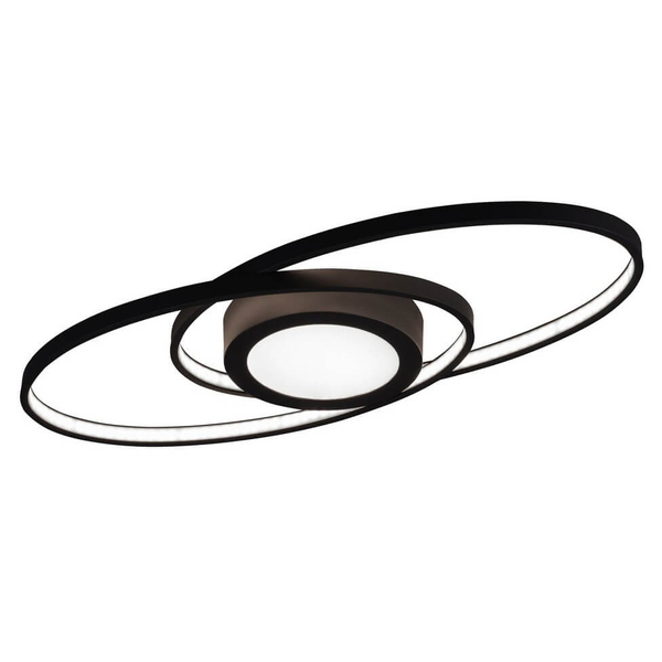 Plafoniera Galaxy R62991142 pierścienie LED 27W 3000K antracyt