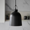 Wisząca lampa nad stół Lazenby 98424 do jadalni czarny ceglany