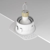 Podtynkowa lampa sufitowa Dot DL042-01-RD-W wpust biały