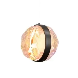 Okrągła wisząca lampa Misterio MOD379PL-L6B2.7K LED 6W 2700K czarna