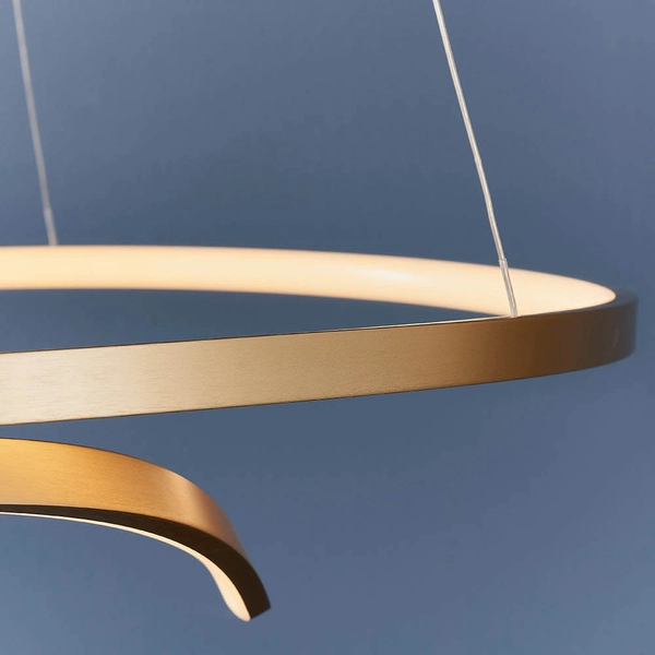 Pierścieniowa lampa wisząca Rafe 90323 LED 36,5W 3000K ring złoty