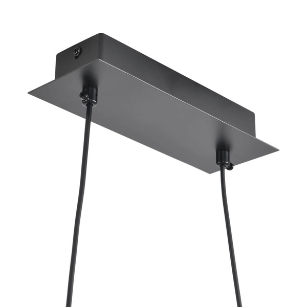 Lampa wisząca do salonu ZIGZAG ST-MD240602 BLACK LED 13W 3000K czarna