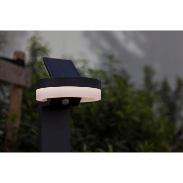 Ogrodowy słupek na taras RUNDA 6915802118 LED 12W 4000K IP54 antracyt