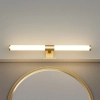 Nowoczesny kinkiet do łazienki Apa ML2253 LED 6W 4000K IP44 złoty