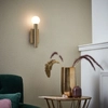 Ścienna lampa kula Lucky 90053/31 art deco mosiądz OUTLET
